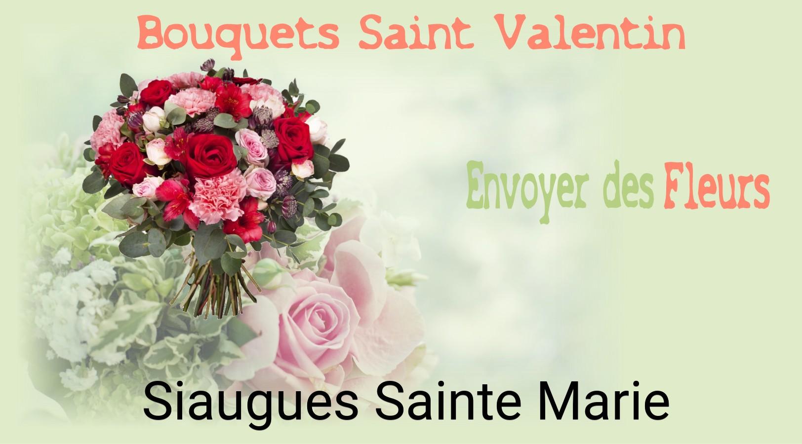 Roses de Saint-Valentin livrées à Siaugues-Sainte-Marie